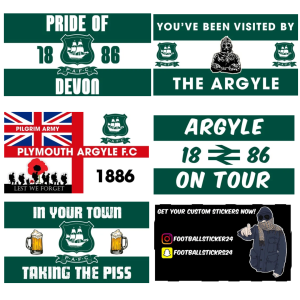 Plymouth Argyle Bundle (Pack of 25,50,100)