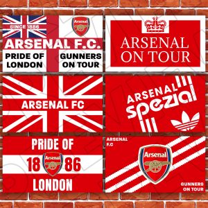 Arsenal Football Club Sticker Bundle