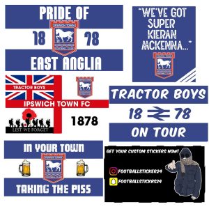 Ipswich Town Bundle (Pack of 25,50,100)