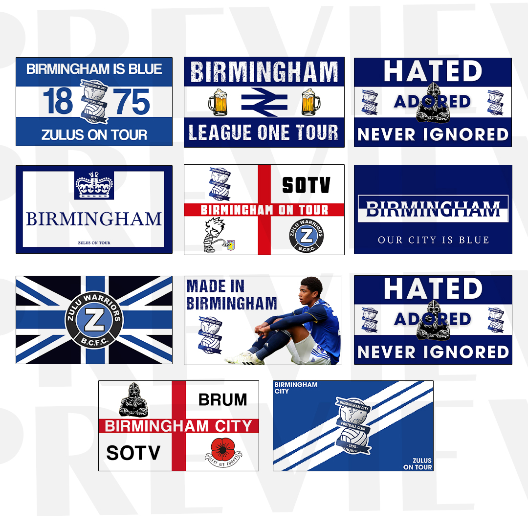 Birmingham Large Bundle (50,100,150,200,250)