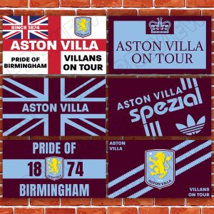 Aston Villa Football Club Sticker Bundle