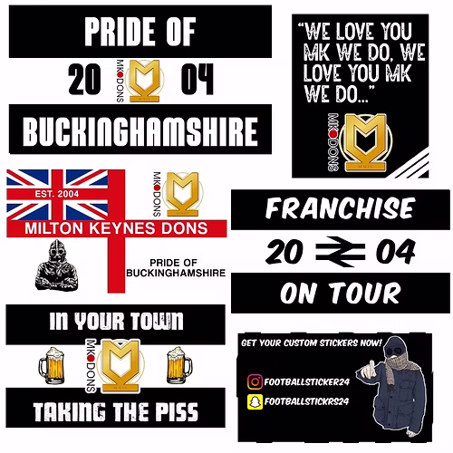 Mk Dons Bundle (Pack of 25,50,100)