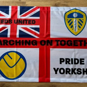 Leeds United Flag - 3x2ft
