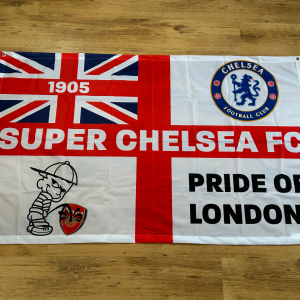 Chelsea Fc Flag - 5x3ft