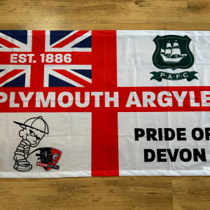 Plymouth Argyle Flag - 5x3ft