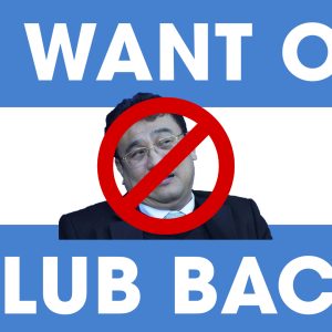 Sheffield Wednesday WE WANT OUR CLUB BACK