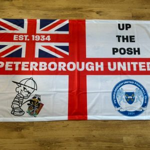 Peterborough United Flag - 5x3ft