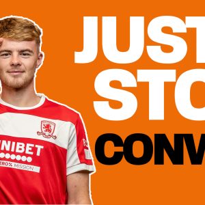 Middlesbrough Just Stop Conway