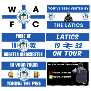 Wigan Athletic Bundle (Pack of 25,50,100)