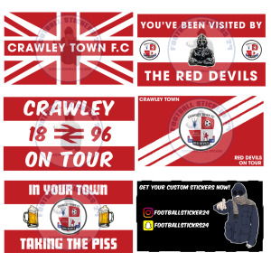 Crawley Town Bundle (Pack of 25,50,100)