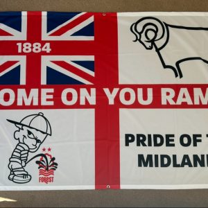 Derby County Flag - 6x4ft