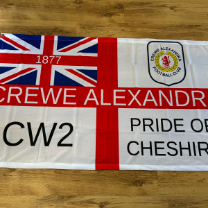 Crewe Alexandra Flag - 5x3ft