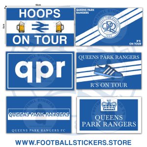 Qpr pack of 25 stickers (5 of each design)