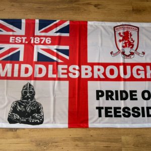 Middlesbrough Flag - 5x3ft