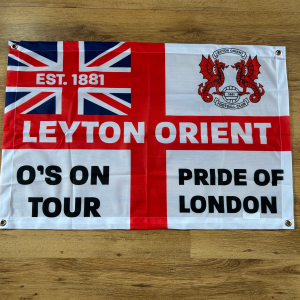 Leyton Orient Flag - 3x2ft