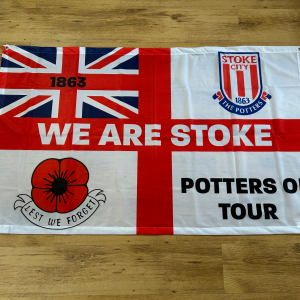 Stoke City Flag - 5x3ft