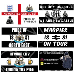 Newcastle United Bundle (Pack of 25,50,100)