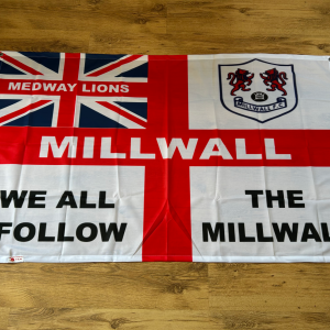 Millwall Fc Flag - 5x3ft