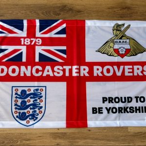 Doncaster Rovers Flag - 3x2ft