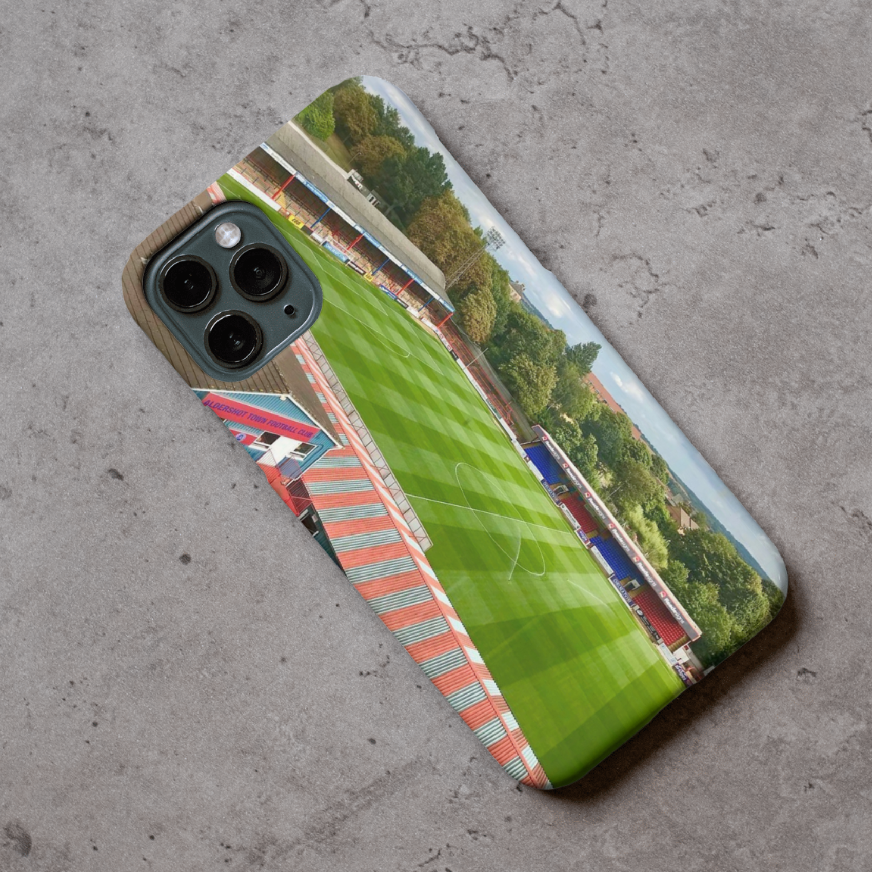 Aldershot Retro Stadium Rubber Premium Phone Case