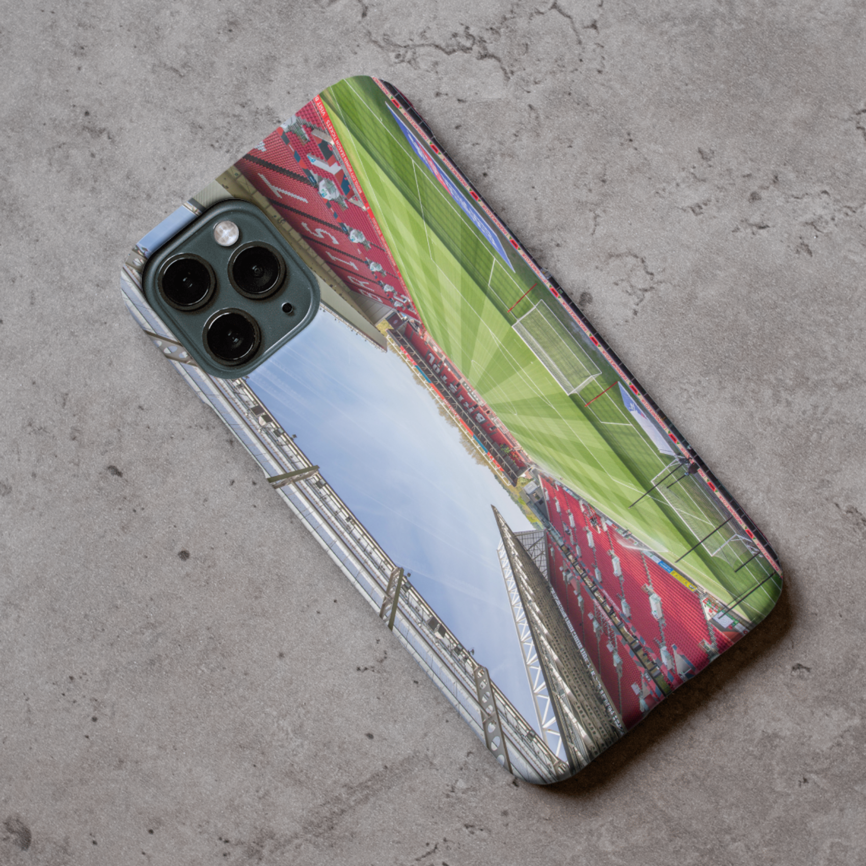 Bristol City Stadium Protective Premium Hard Rubber Silicone Phone Case Cover