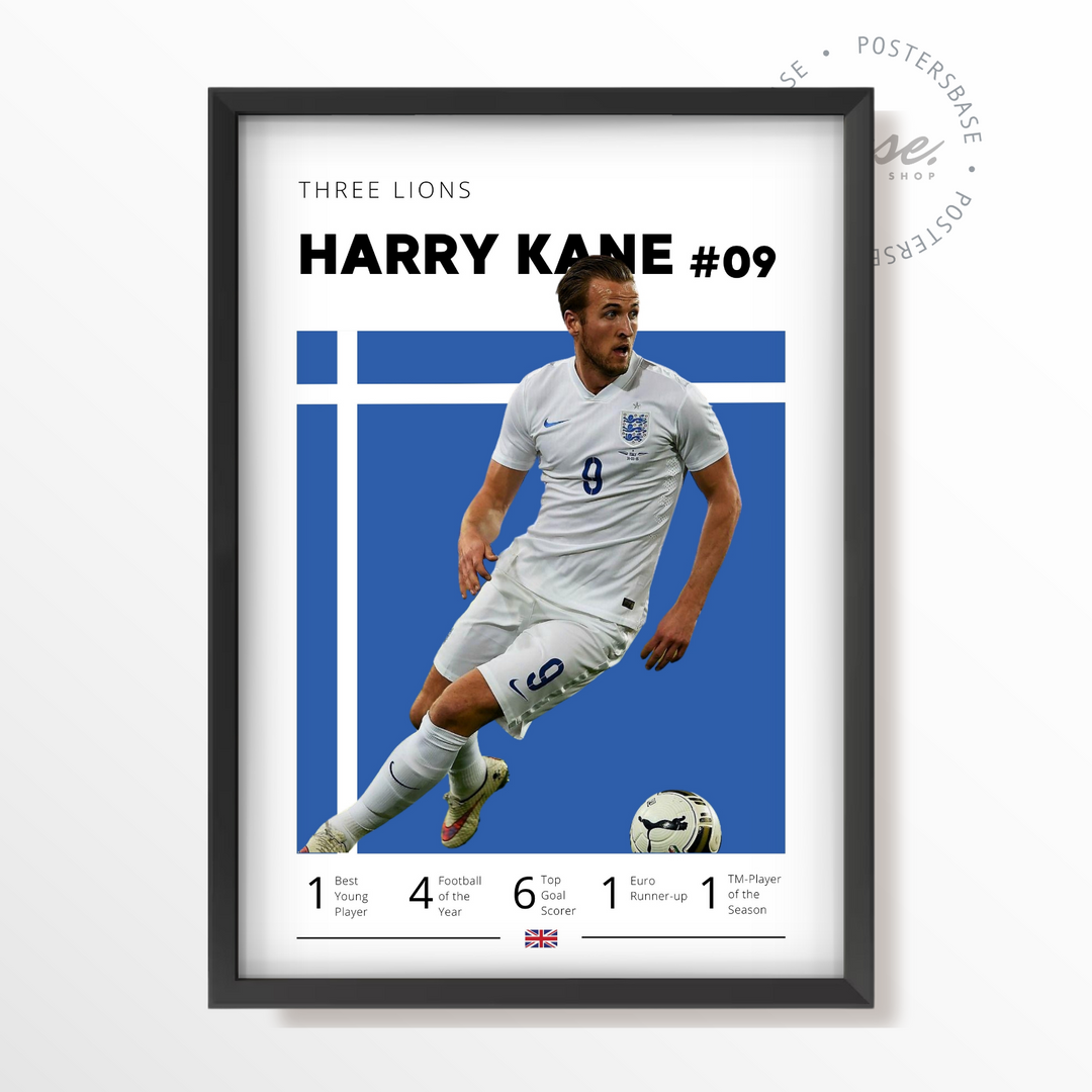 Harry Kane Three Lions - Image 2