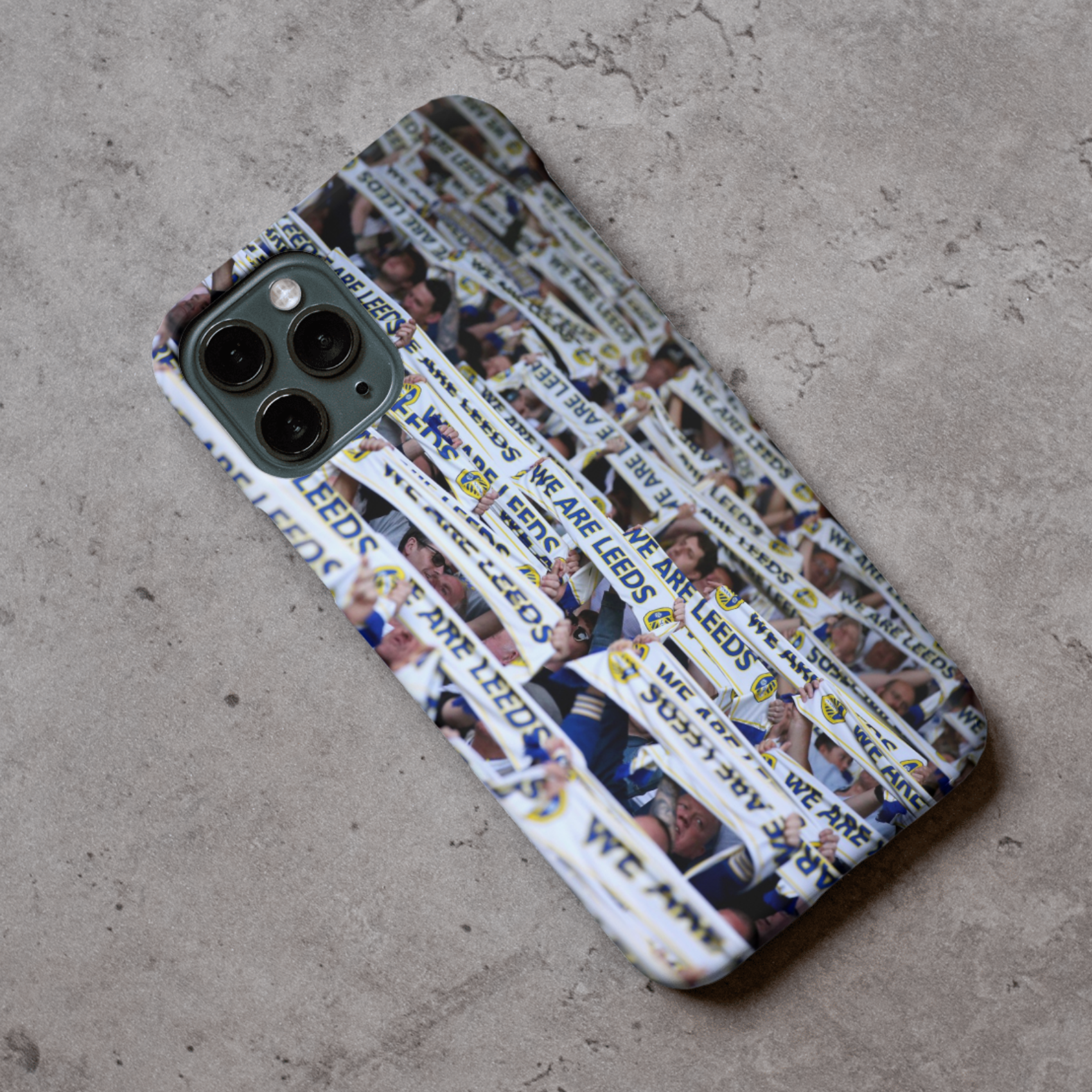 Leeds United Stadium Protective Premium Hard Rubber Silicone Phone Case Cover