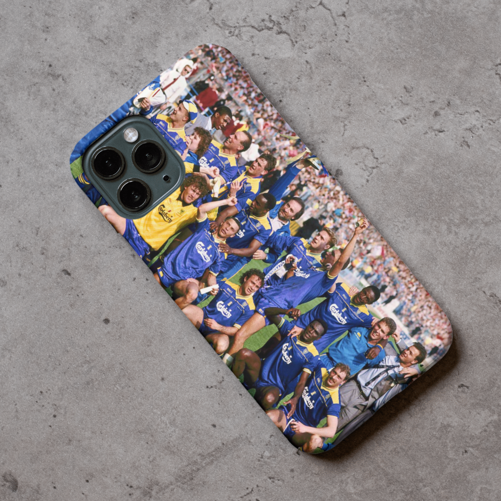 Wimbledon FA Cup Protective Premium Hard Rubber Silicone Phone Case Cover
