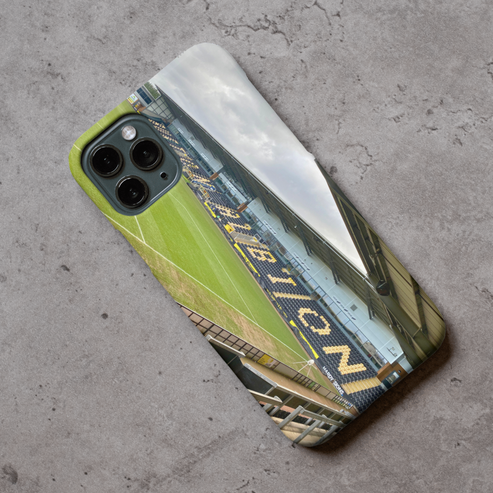 Burton Albion Stadium Protective Premium Hard Rubber Silicone Phone Case Cover