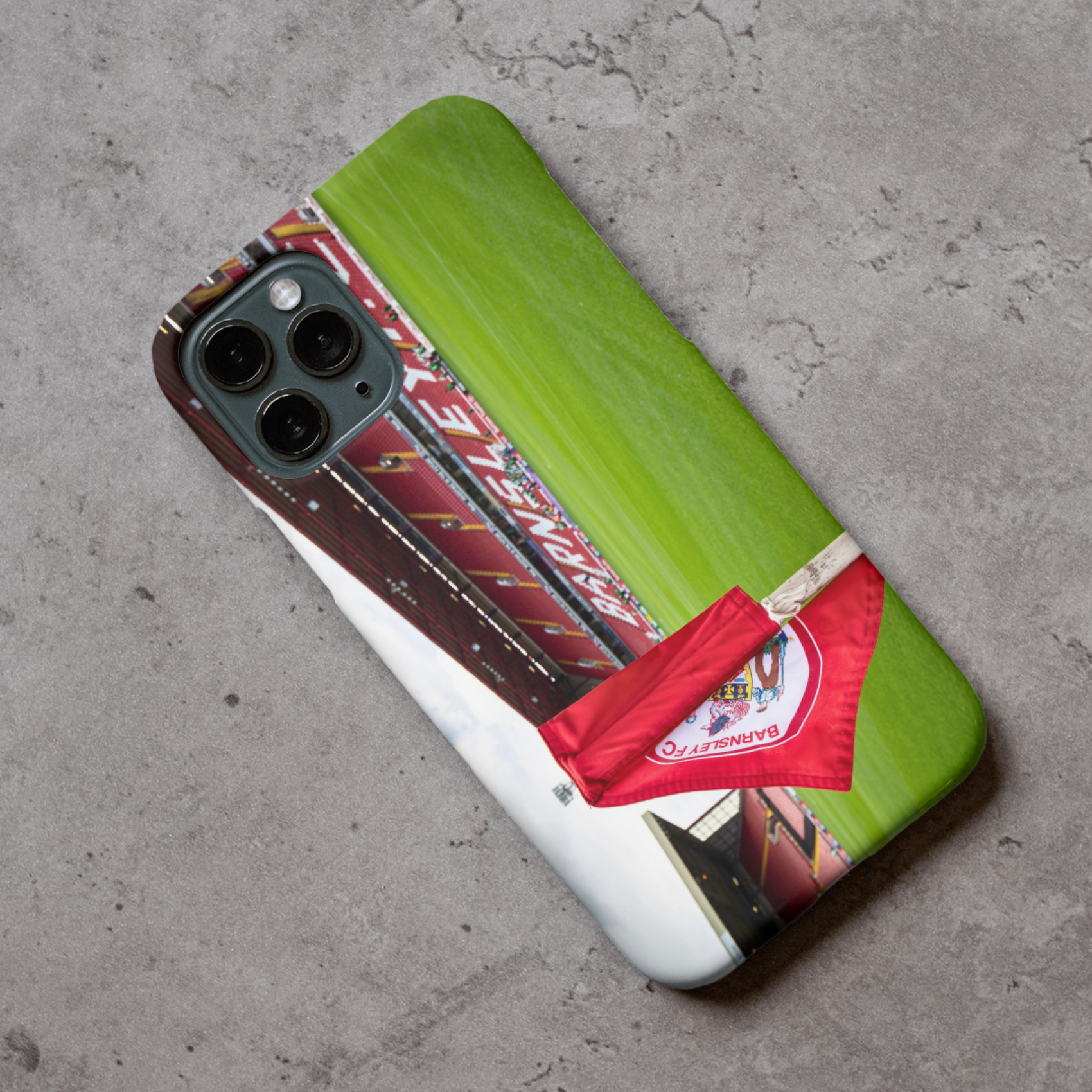 Barnsley Oakwell Stadium Protective Premium Rubber Silicone Phone Case