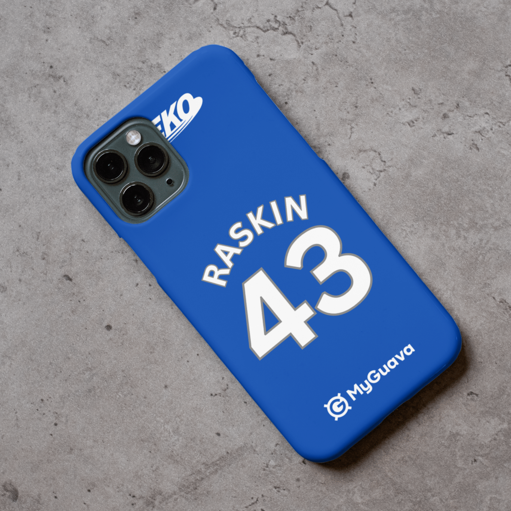 Rangers 2025/26 Home Football Shirt Premium Protective Rubber Silicone Phone Case Cover - Image 2