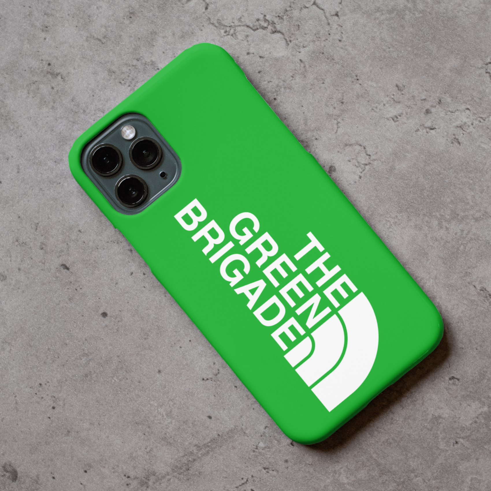 Cel 2023/24 The Green Brigade Premium Protective Rubber Silicone Phone Case Cover