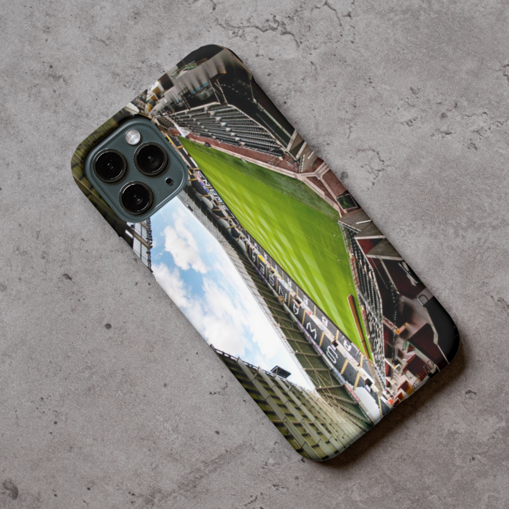 Swansea Stadium Protective Premium Hard Rubber Silicone Phone Case Cover