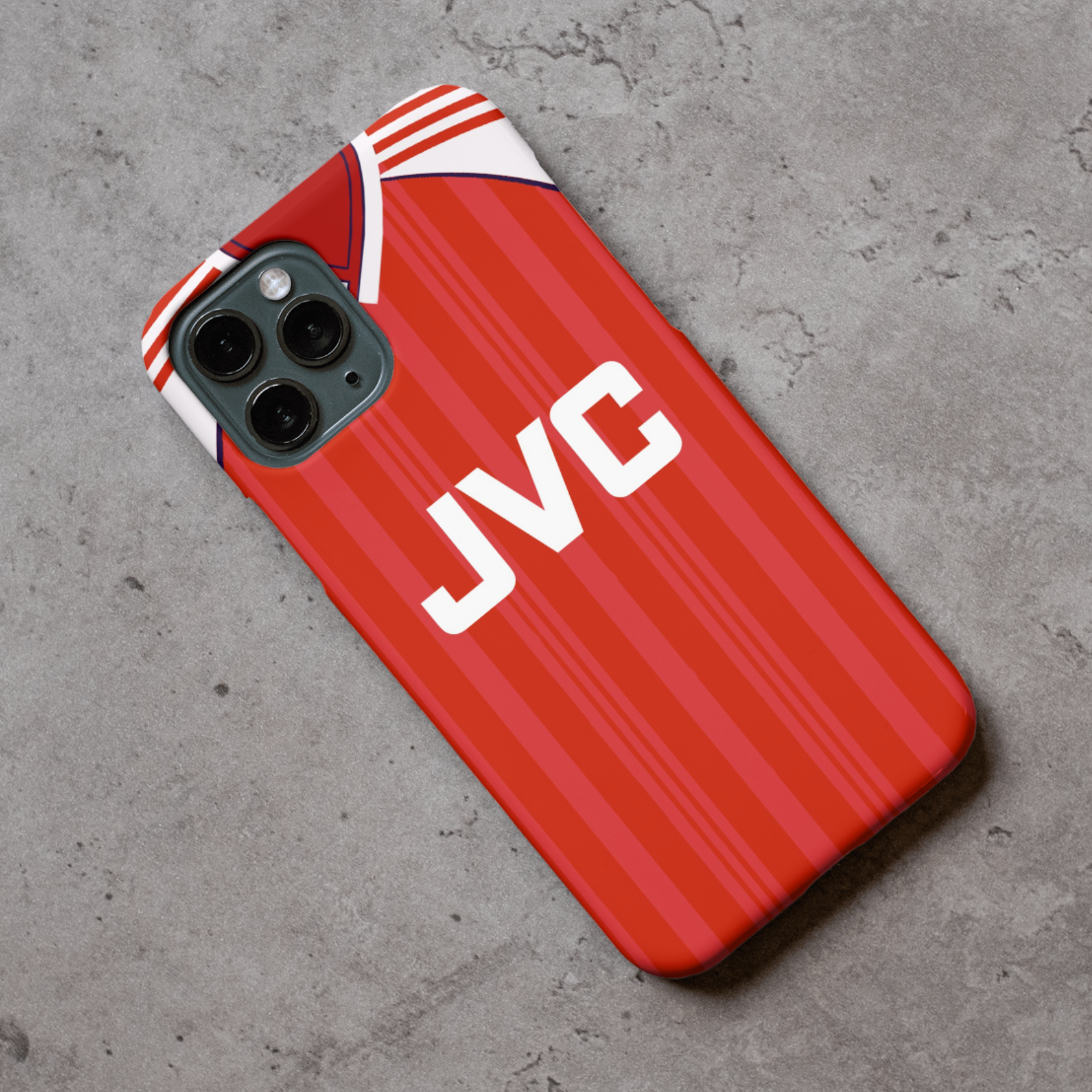 Ars North London Home Retro Shirt Protective Premium Hard Rubber Silicone Phone Case Cover