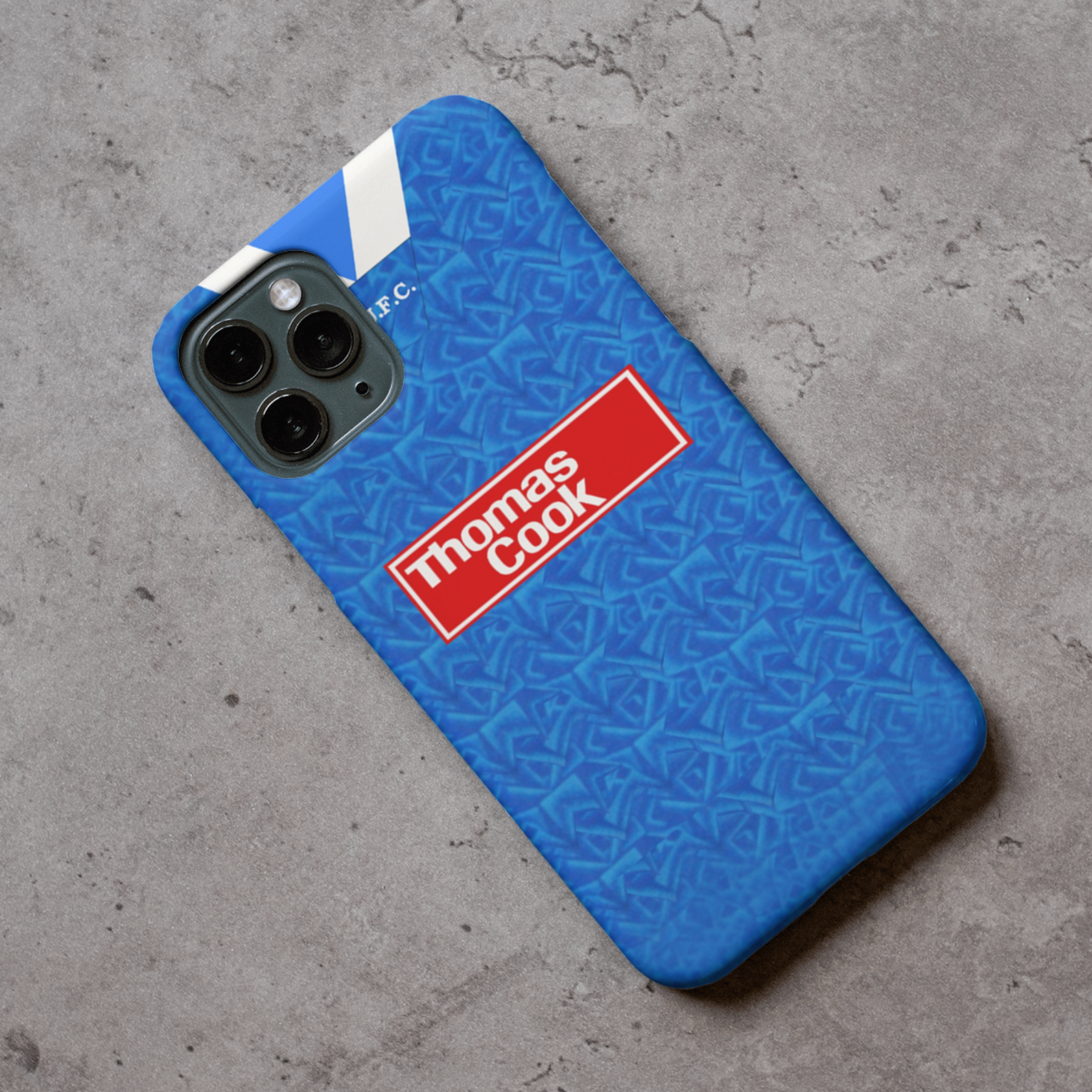 Peterborough United Home Protective Premium Hard Rubber Silicone Phone Case Cover