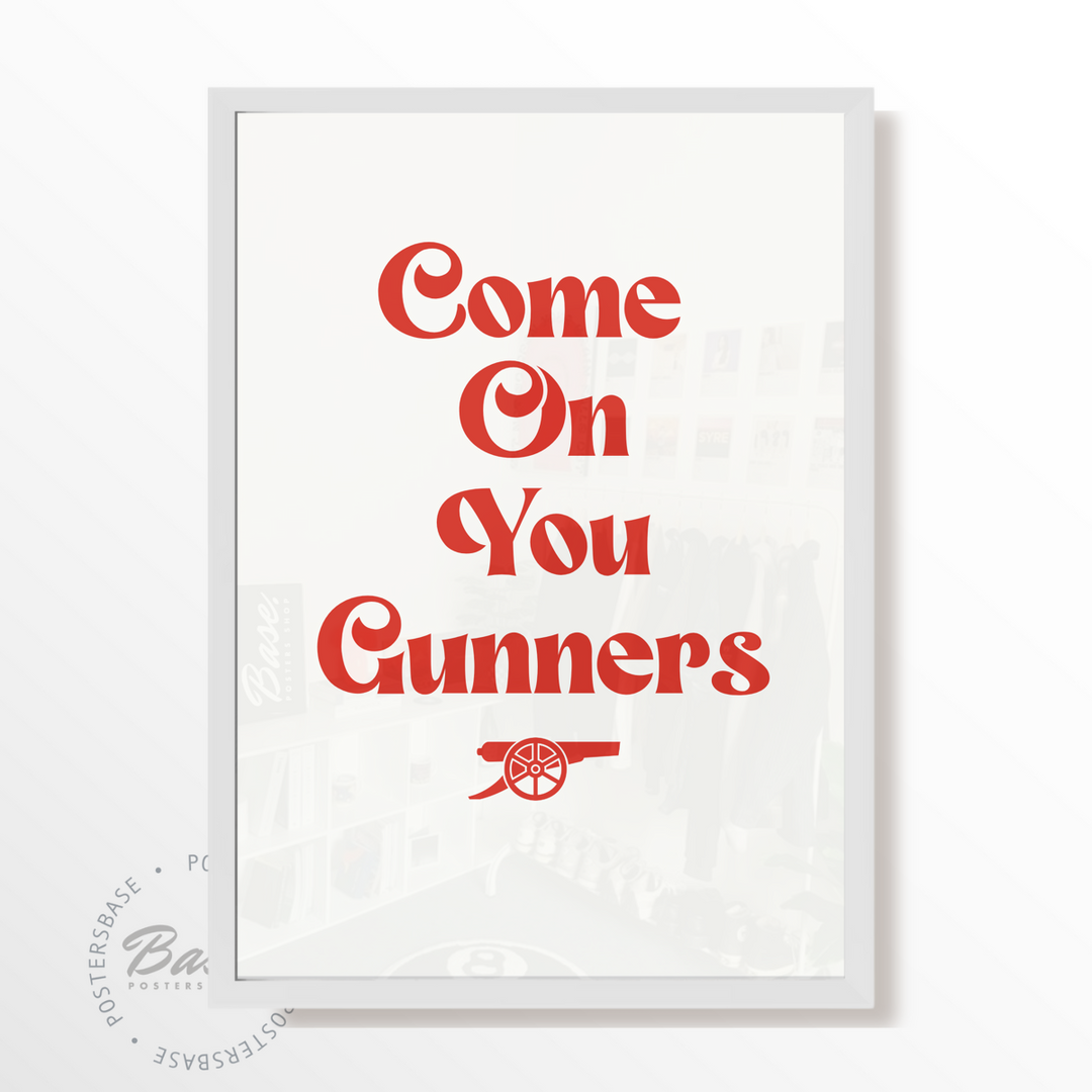 Come on You Gunners Arsenal