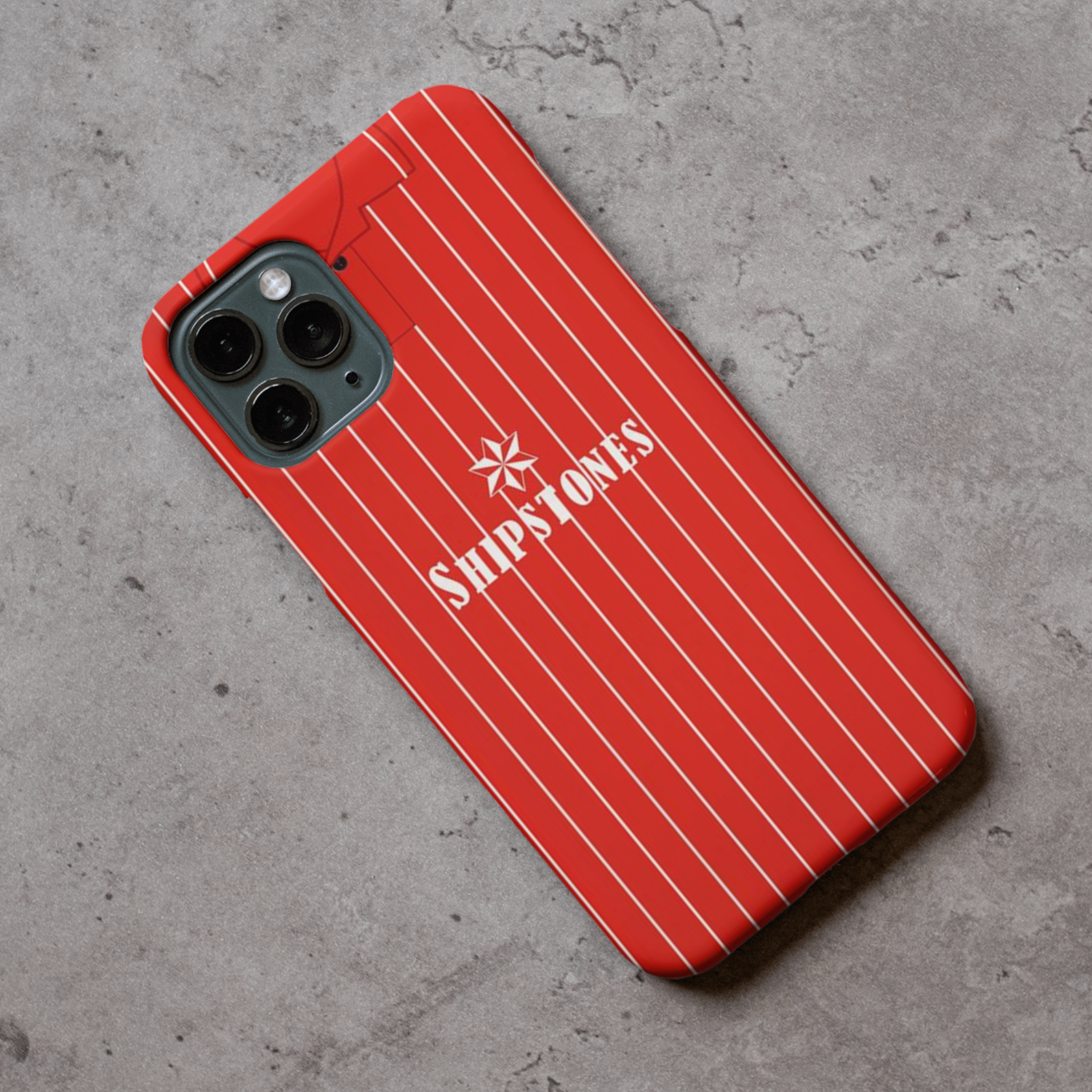 Nottingham Forest Retro Football Shirt Protective Premium Hard Rubber Silicone Phone Case Cover