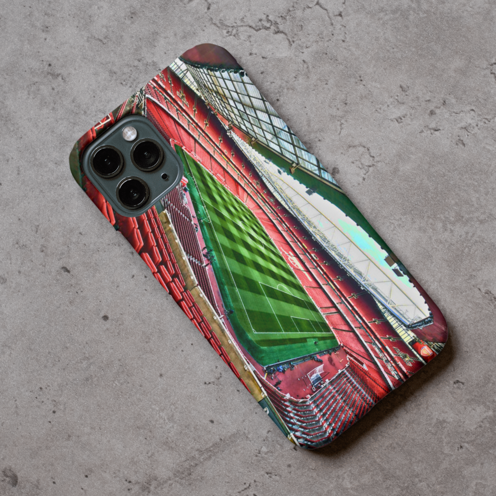 Ars North London Stadium Protective Premium Hard Rubber Silicone Phone Case Cover