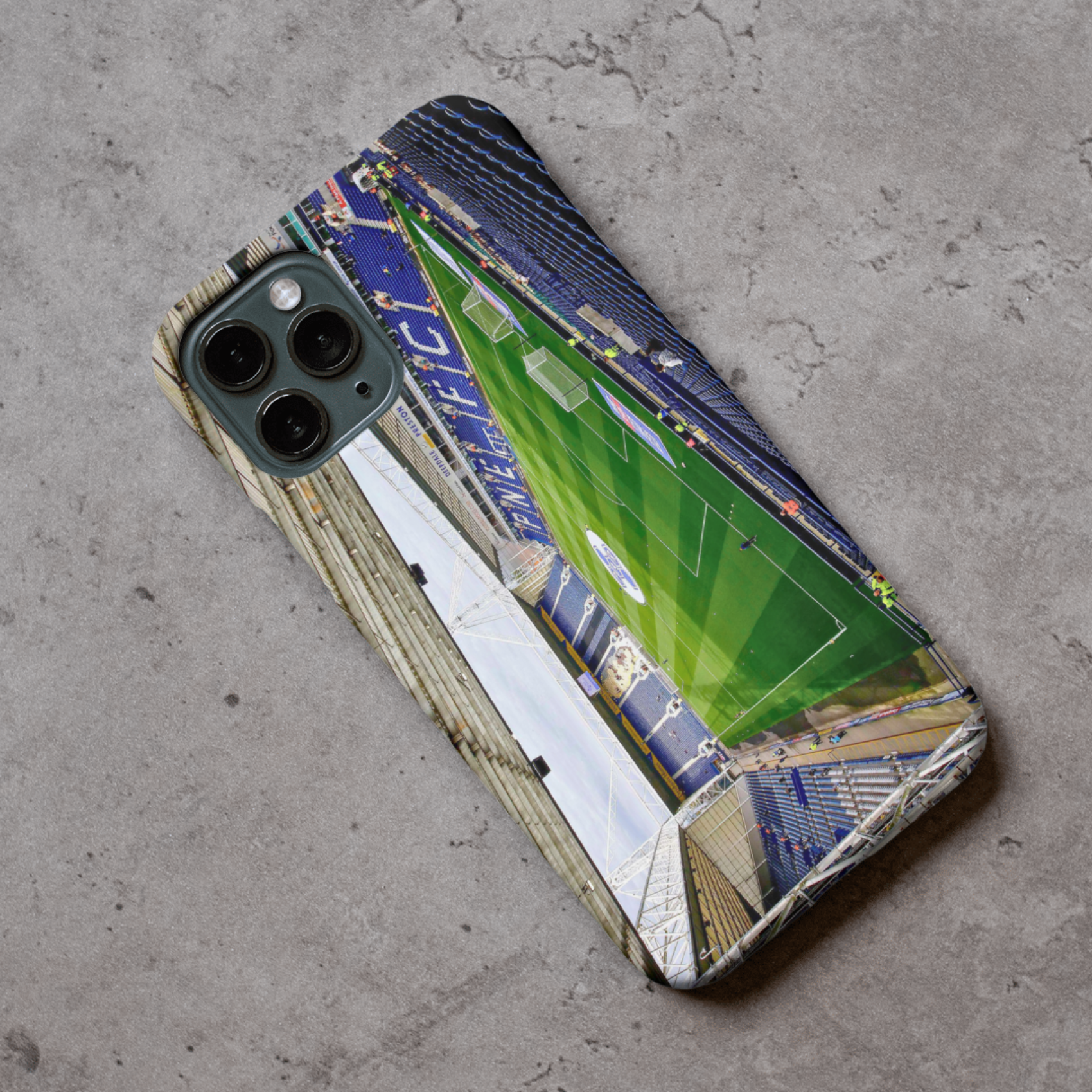 Preston Stadium Protective Premium Hard Rubber Silicone Phone Case Cover