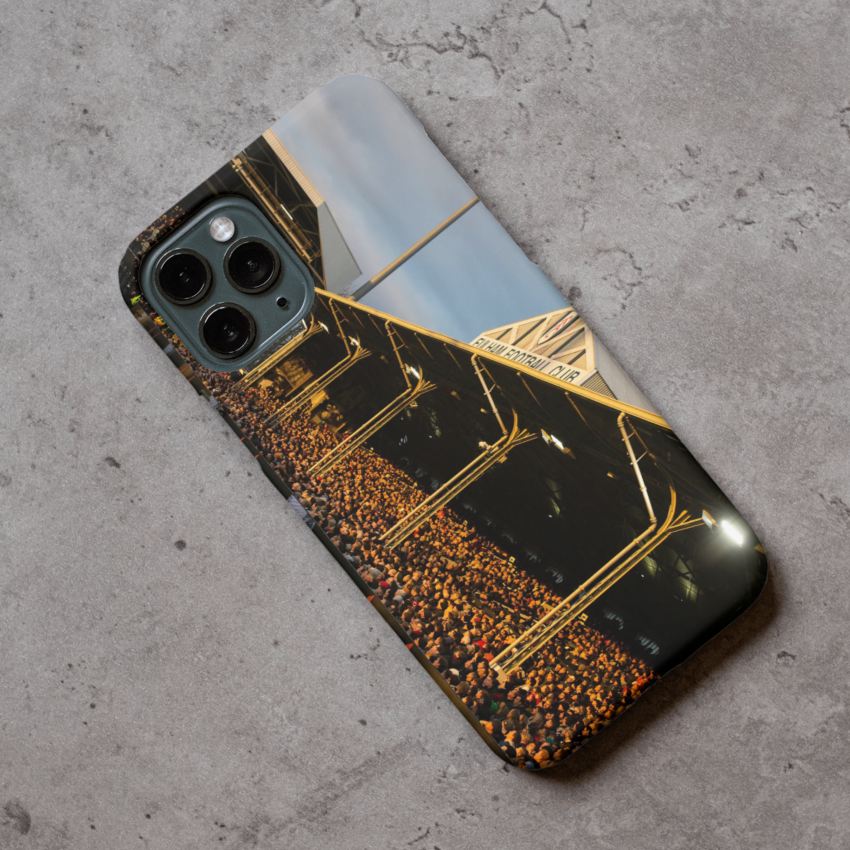 Fulham Stadium Protective Premium Hard Rubber Silicone Phone Case Cover