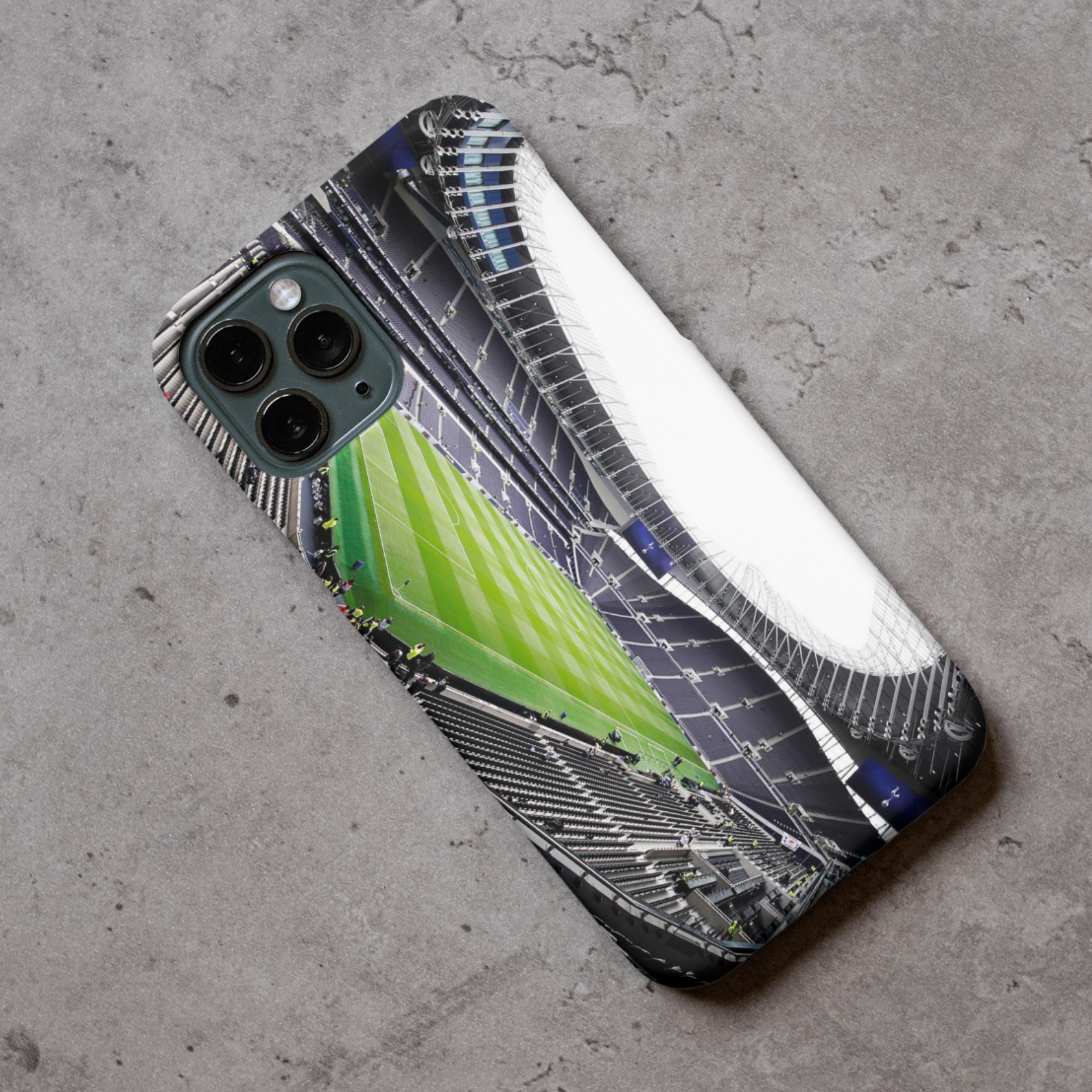 Tott North London Stadium Protective Premium Hard Rubber Silicone Phone Case Cover