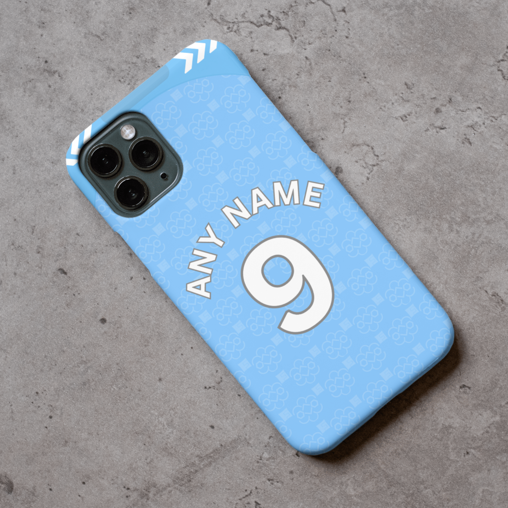Coventry 2024-2025 Home Football Shirt (choose any Name and Number) Protective Premium Rubber Silicone Phone Case