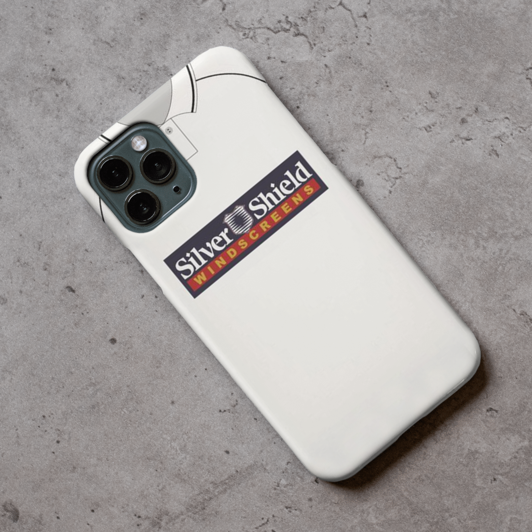 Swansea Retro Shirt Protective Premium Hard Rubber Silicone Phone Case Cover