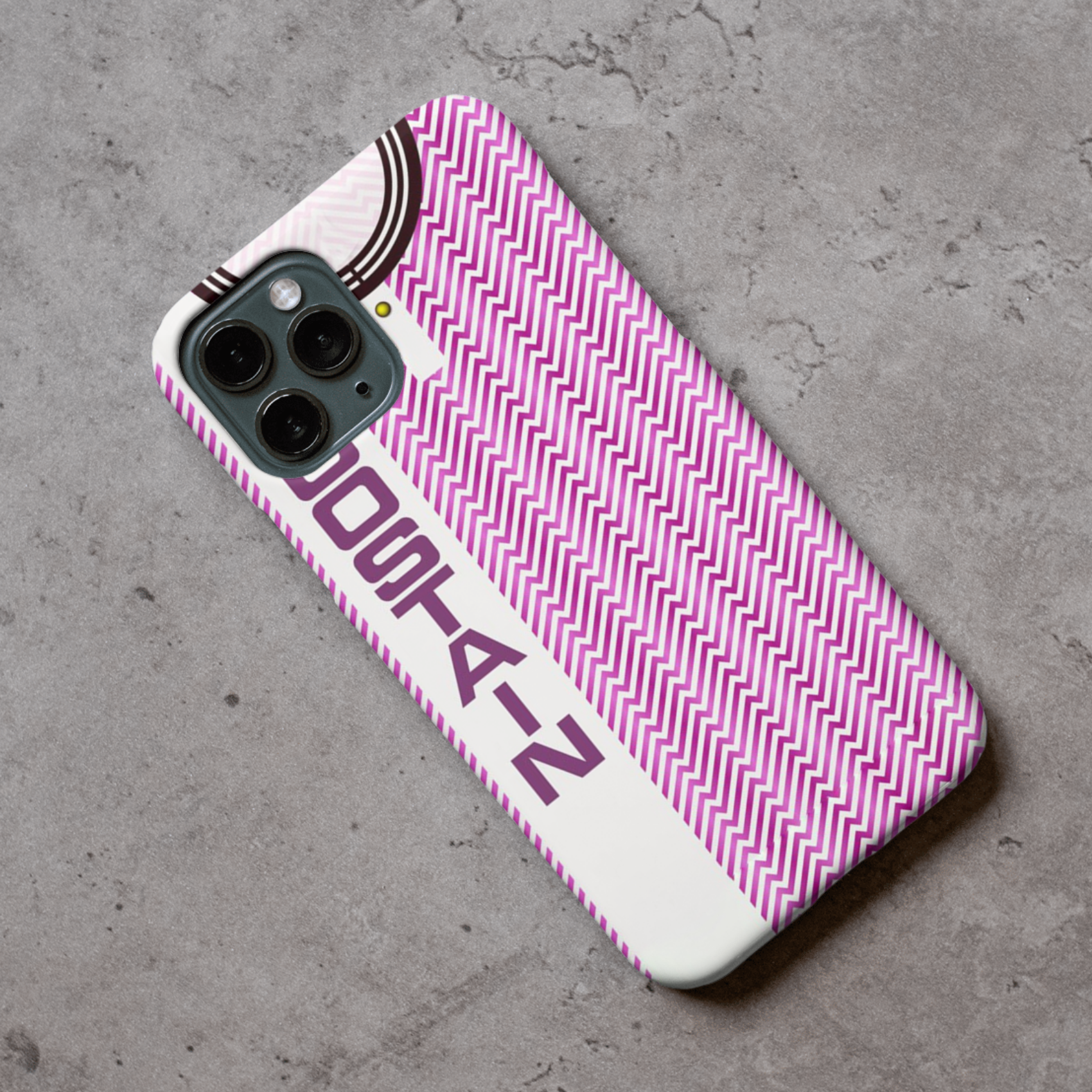 Northampton Town Retro Shirt Rubber Premium Phone Case