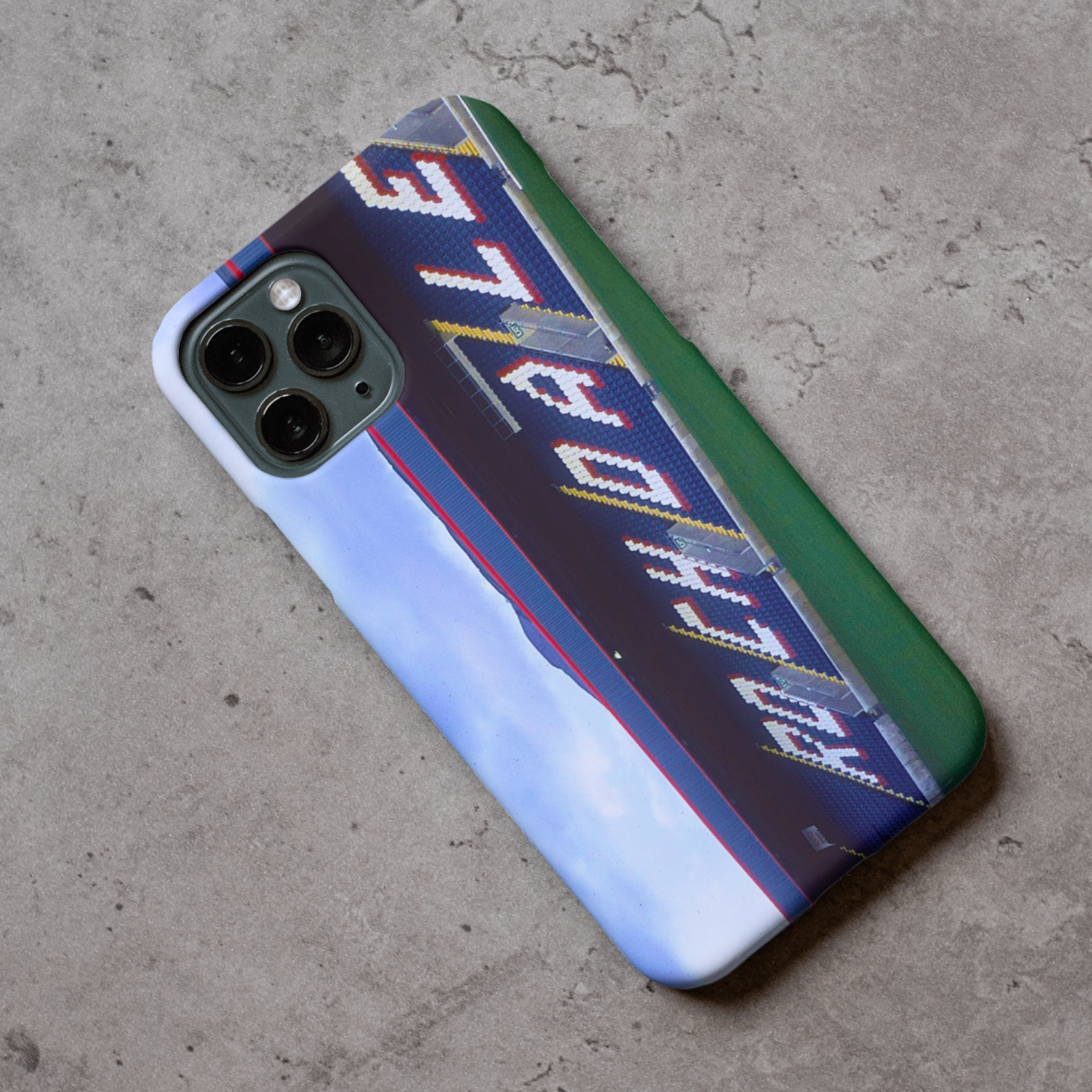 Rochdale Stadium Protective Premium Hard Rubber Silicone Phone Case Cover