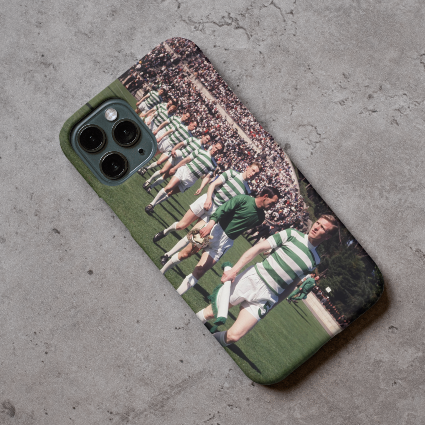 Glasgow Cel European Cup 1967 Premium Hard Rubber Silicone Phone Case Cover