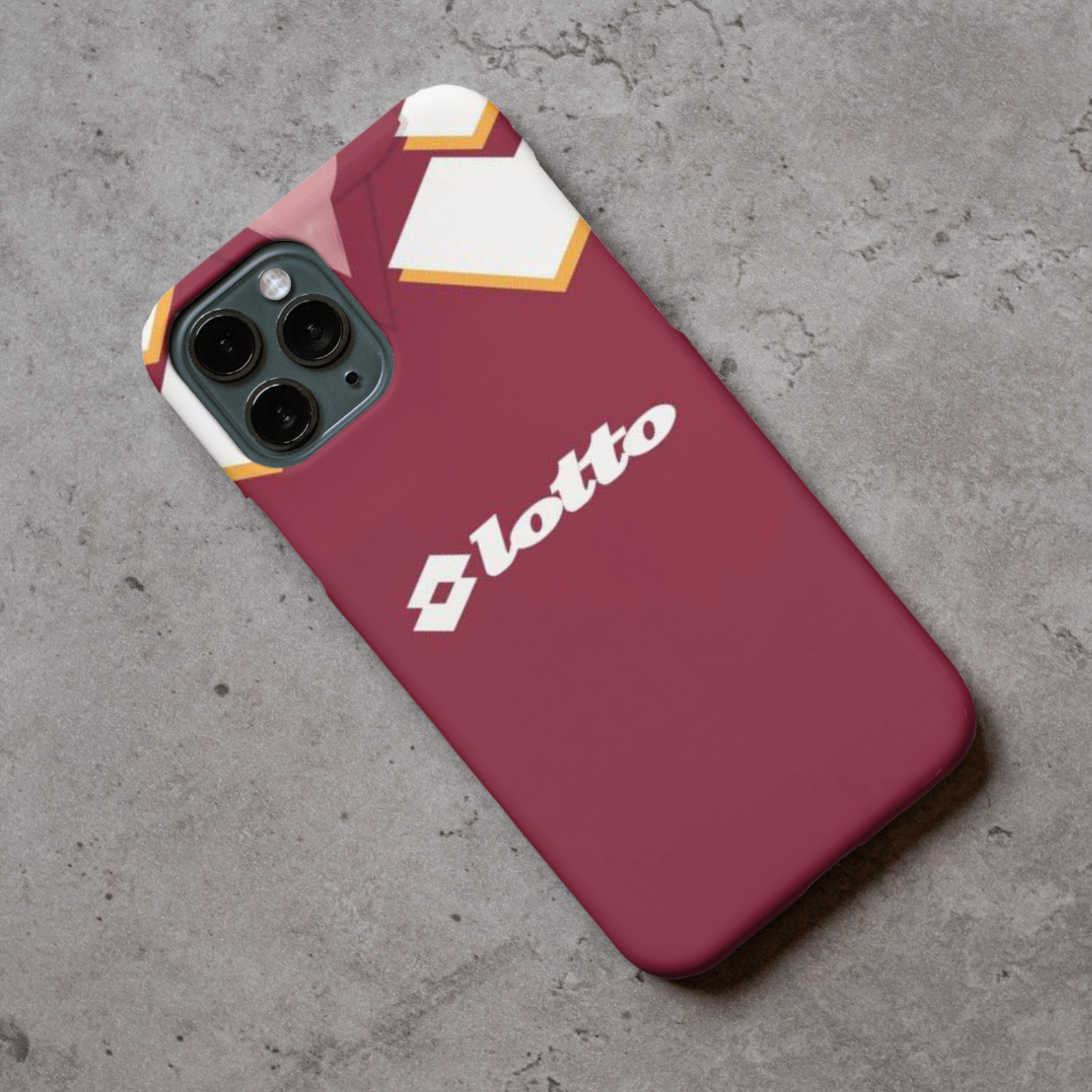 Northampton Town Retro Shirt Rubber Premium Phone Case