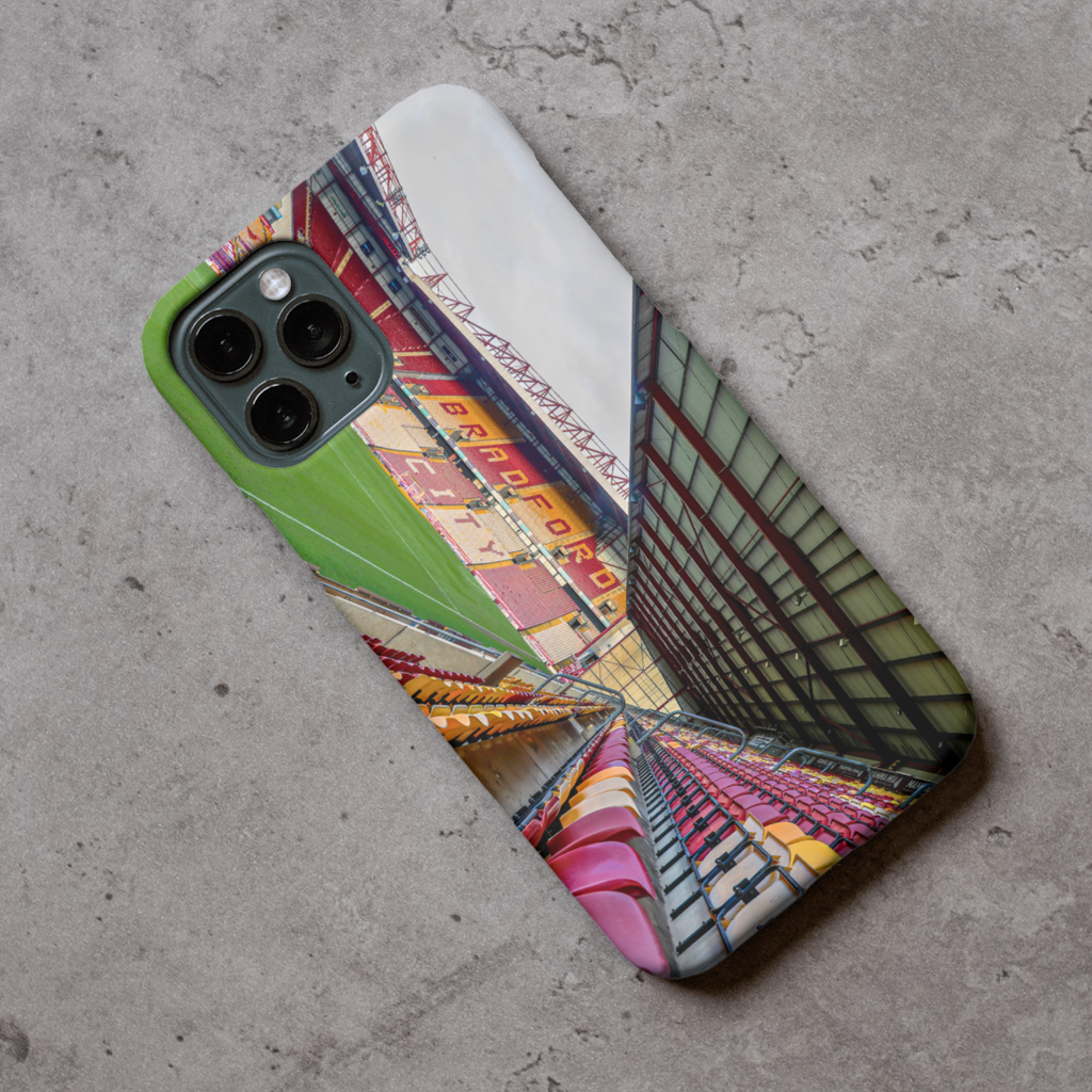 Bradford City Stadium Hard Rubber Premium Phone Case (Free P&P)