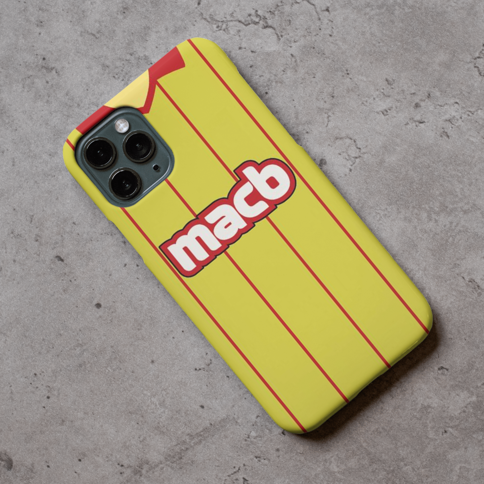 Partick Thistle Retro Rubber Premium Phone Case