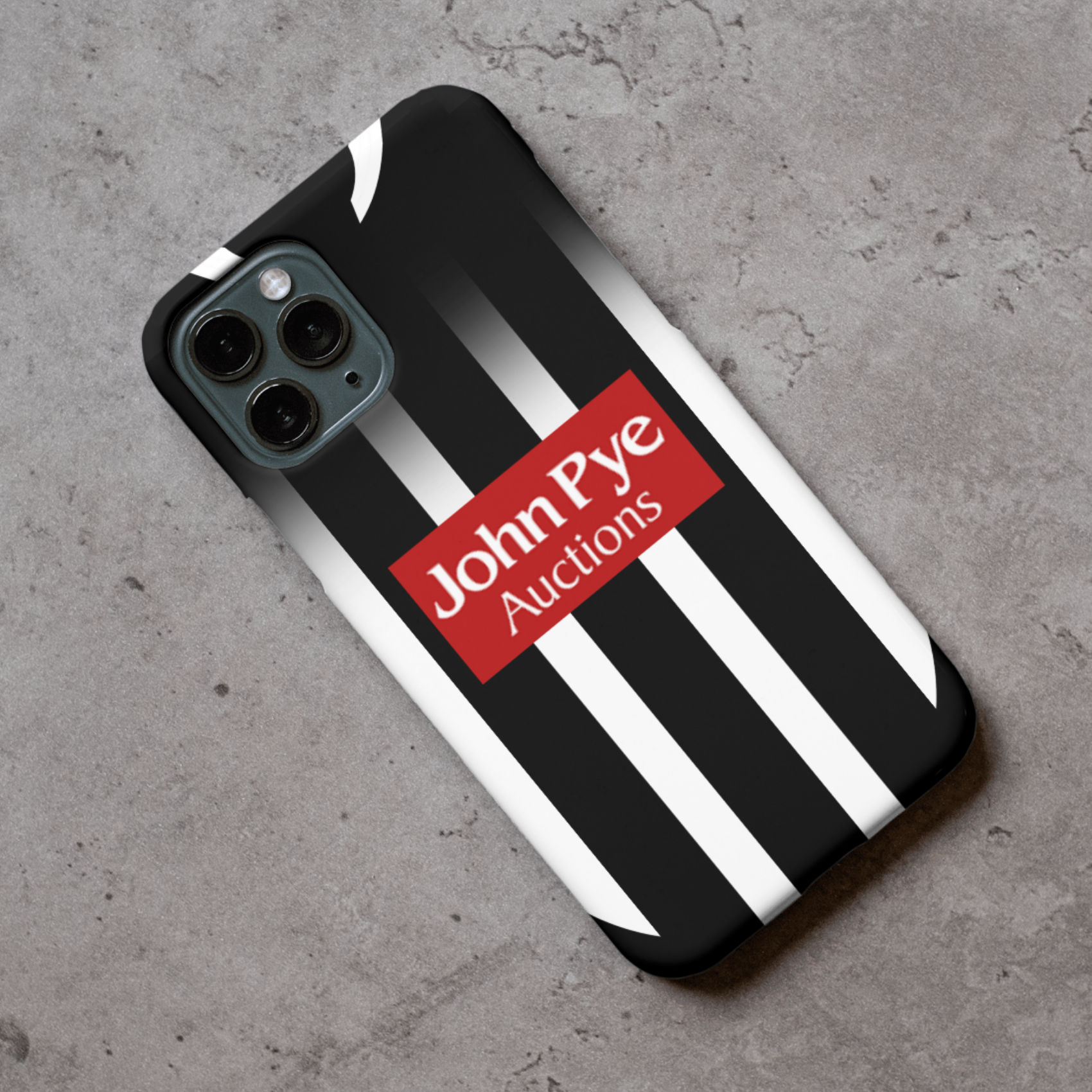 Notts County 2024/25 Shirt Protective Premium Hard Rubber Silicone Phone Case Cover
